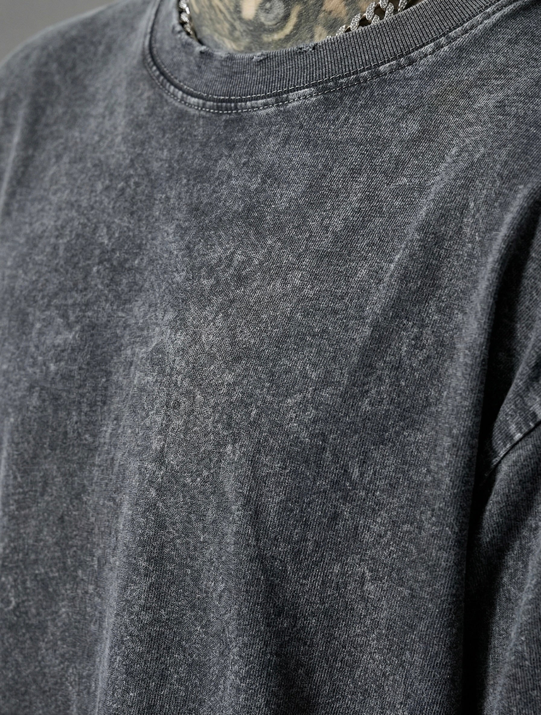 VINTAGE ACID WASH OVERSIZE TEE